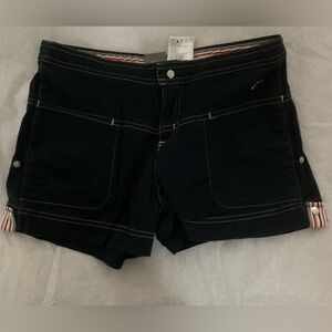 Nike Women's Navy Blue Cargo Shorts - 4 Pockets